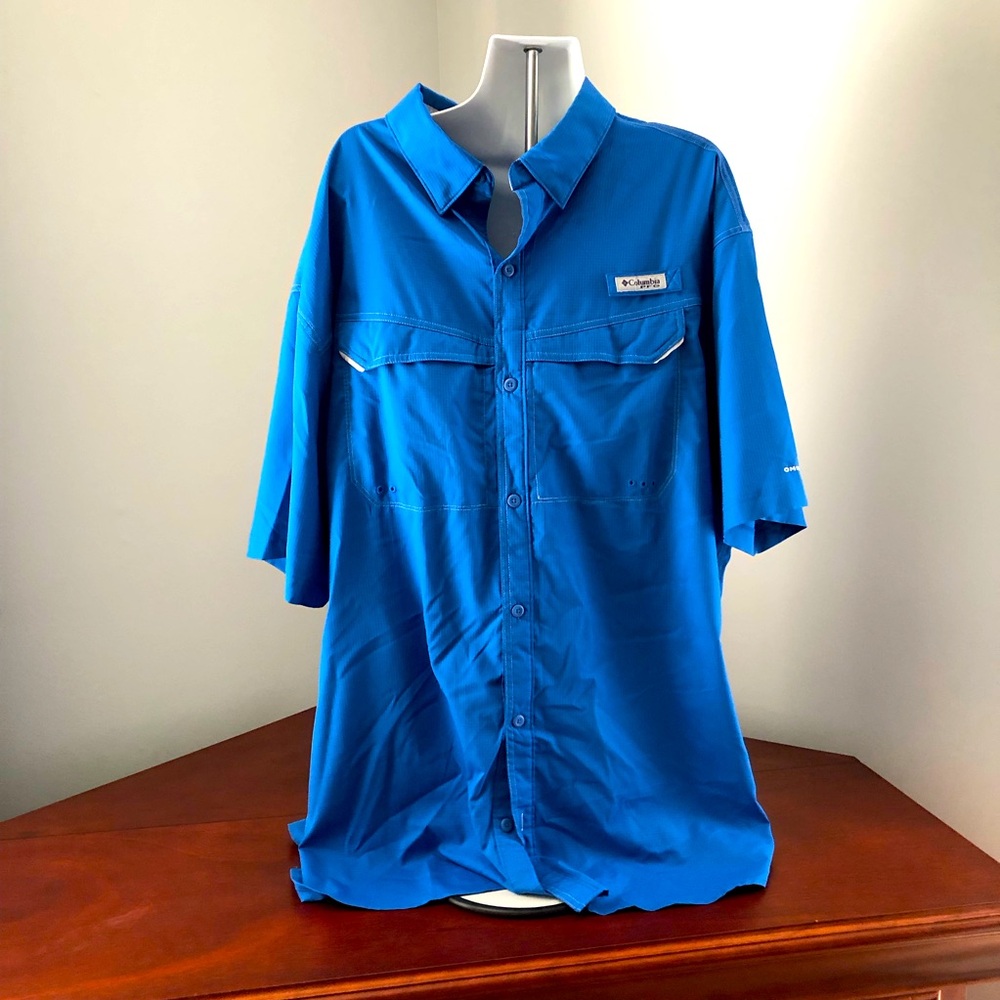 New Columbia Performance Fishing Gear light weight shirt XXL